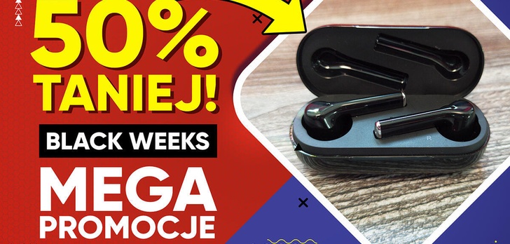 Słuchawki o połowę taniej, a pralko-suszarka - 1000 zł! Black Weeks w RTV Euro AGD