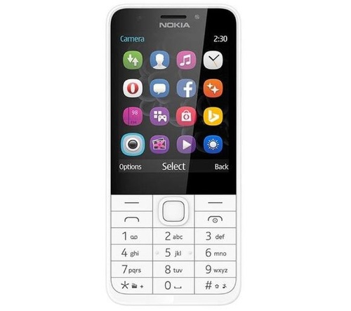 Nokia 230 Dual Sim (srebrny)