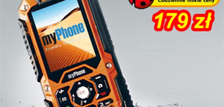 myPhone HAMMER - wytrzymały DualSim w przystępnej cenie