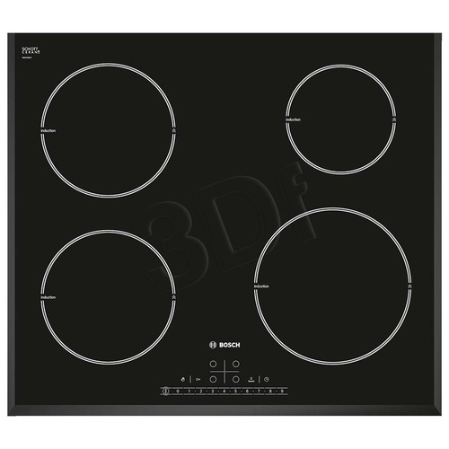 indukcyjna BOSCH PIE 651F17E ( elektryczna / czarna / 7200W)