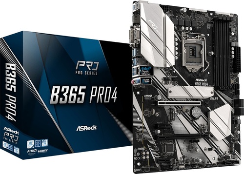 ASRock B365 PRO4, 1151, DDR4 2666, 6 SATA3, HDMI, DVI-D, D-Sub, USB