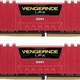 Corsair Vengeance LPX 16GB Red [2x8GB 3000MHz DDR4 CL15 DIMM]