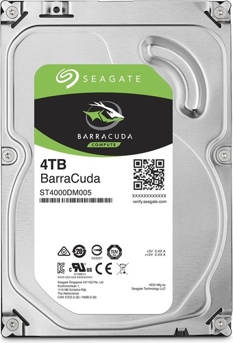 Seagate BarraCuda 4TB 6Gb/s SATA (ST4000DM005)