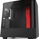 Nzxt H500i, okno, czarno czerwony (CA-H500W-BR)