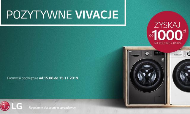 Pralki LG Vivace - Do kupienia z bonem rabatowym