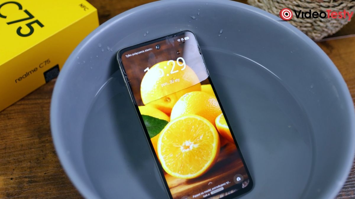wodoszczelnosc c75 realme