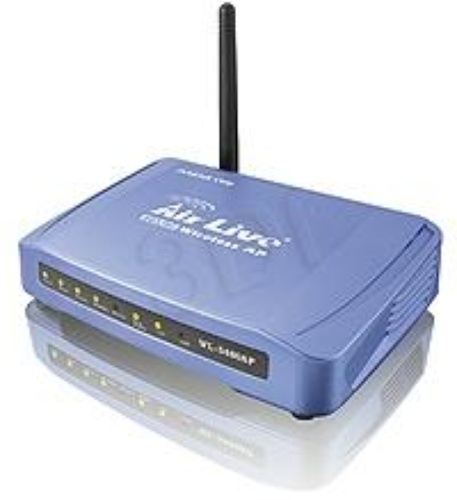 OVISLINK AirLive [ WL-5460AP v2 ] Access Point 54Mbps 802.11g [ Menadżer Pasma, Moc 20dBm ][ 2x LAN ]