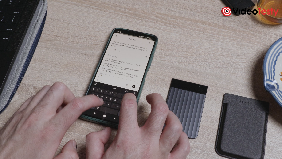 Przygotowywanie notatek na Plaud Note Pro