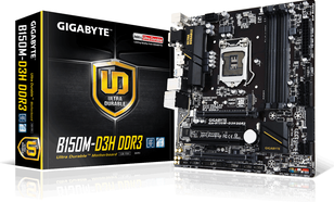 Gigabyte GA-B150M-D3H DDR3 s1151 B150 4DDR3 uATX