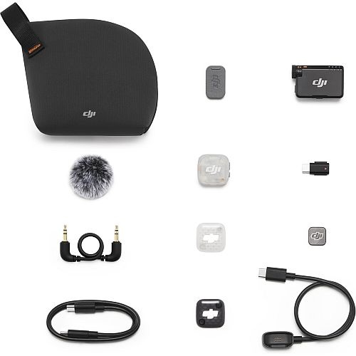 przypinany mikrofon dla twórców wideo DJI Mic Mini 2S (1 TX + 1 RX)
