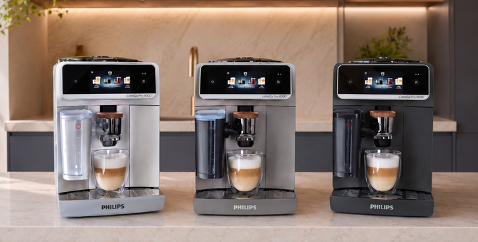 Nowe wersje ekspresu Philips LatteGo Pro 8000 - Estetyka na równi z funkcjonalnością?