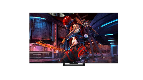 TCL 55QLED870 na białym tle