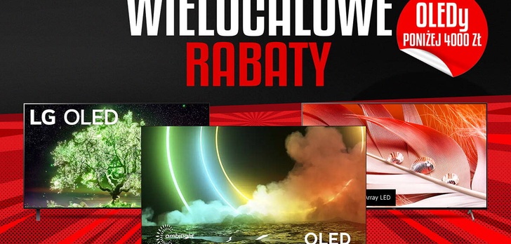 OLED-y poniżej 4000 zł w Black Friday!