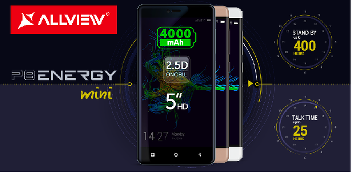 Allview P8 Energy Mini - Wytrzymały Ekran, Pojemna Bateria