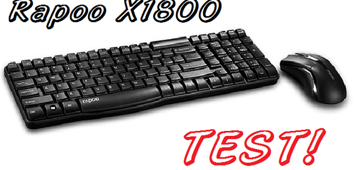 Rapoo X1800 - tani zestaw multimedialny bez kabelków!