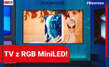 Hisense na IFA 2025: RGB MiniLED i współpraca z FIFA