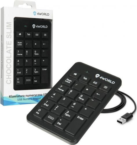 4World numeryczna USB CHOCOLATE SLIM