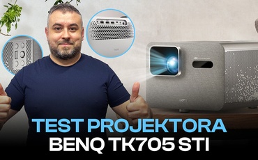 BenQ TK705STi - projektor dla kibica i całej rodziny