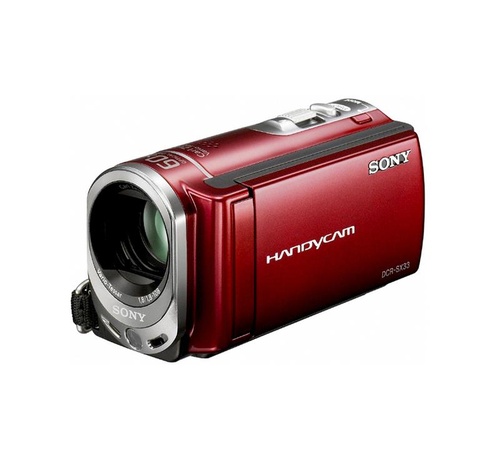 SONY DCR-SX33E (CZERWONA)