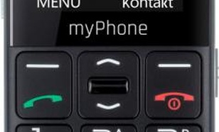 myPhone Halo EASY czarny