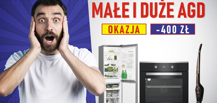 Nawet do 400 złotych zostanie ci w kieszeni - Promocje na AGD