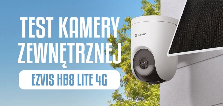 EZVIZ HB8 Lite 4G KIT - Monitoring bez kabli, bez problemów.