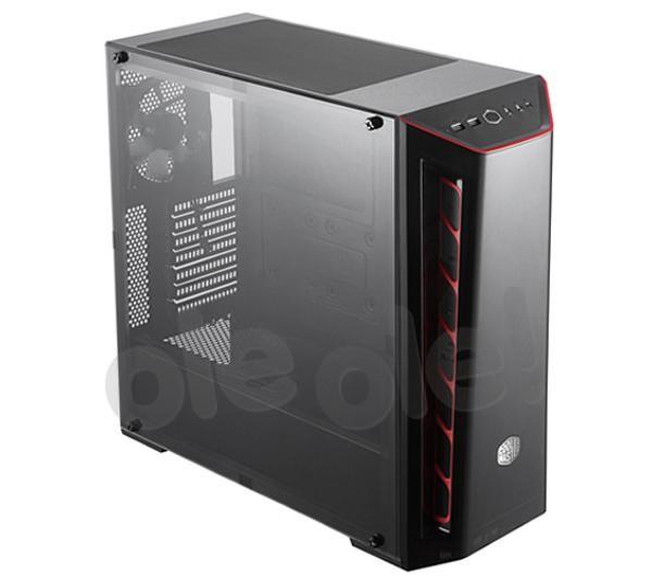 Cooler Master Cooler Master MasterBox MB520 - black/red window
