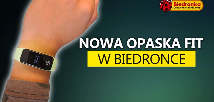 Nowa Opaska Sportowa w Biedronce! Hykker SmartyFit 2