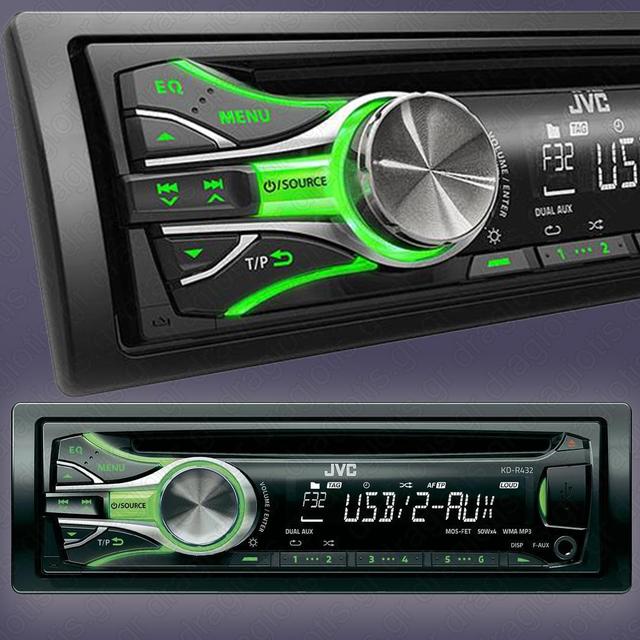 JVC KD-R432 - radiodotwarzacz samochodowy z wysokiej półki