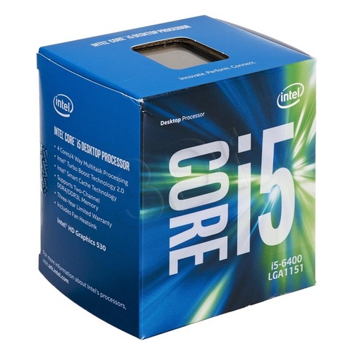 Intel Core i5-6400 BX80662I56400 947563 ( 2700 MHz (min) ; 3300 MHz (max) ; LGA 1151 ; BOX )