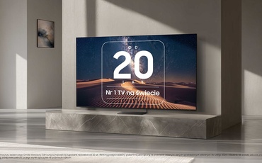 Samsung od 20 lat numerem 1 na światowym rynku telewizorów!