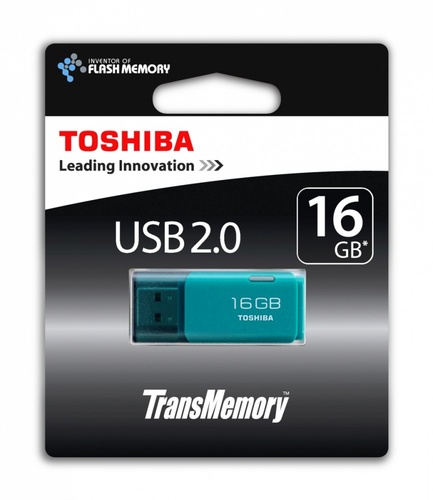 Toshiba HAYABUSA 16GB USB 2.0 AQUA