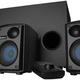 Corsair Głośniki SP2500: 2.1 PC speaker system with 232 watts of power, high fidelity, and dramatic bass performance