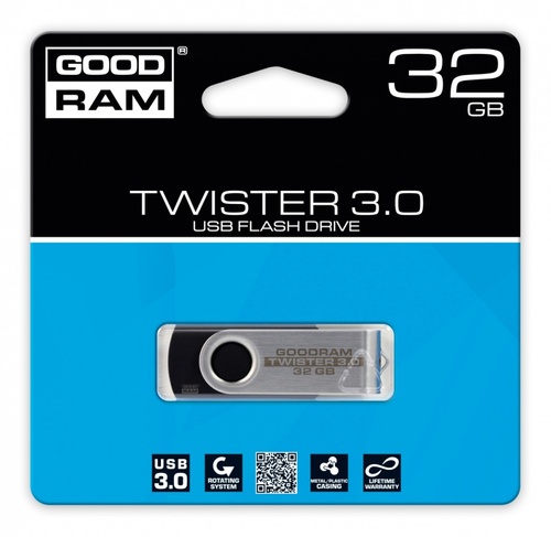 GoodRam TWISTER BLACK 32GB USB3.0