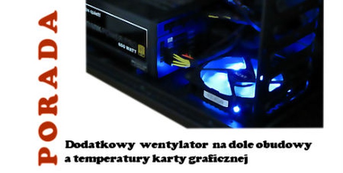 Dodatkowy Wentylator na Dole Obudowy, a Temperatury Karty Graficznej