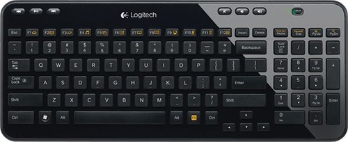 Logitech Wireless K360, DE, czarny (920-003056)