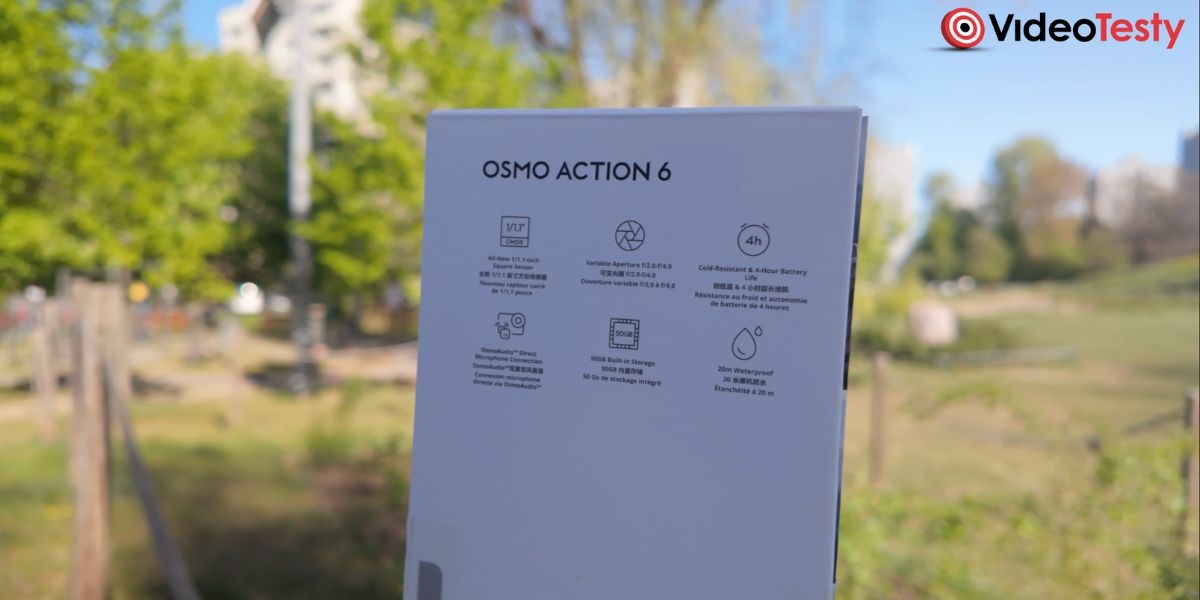 dji action 6 specyfikacja