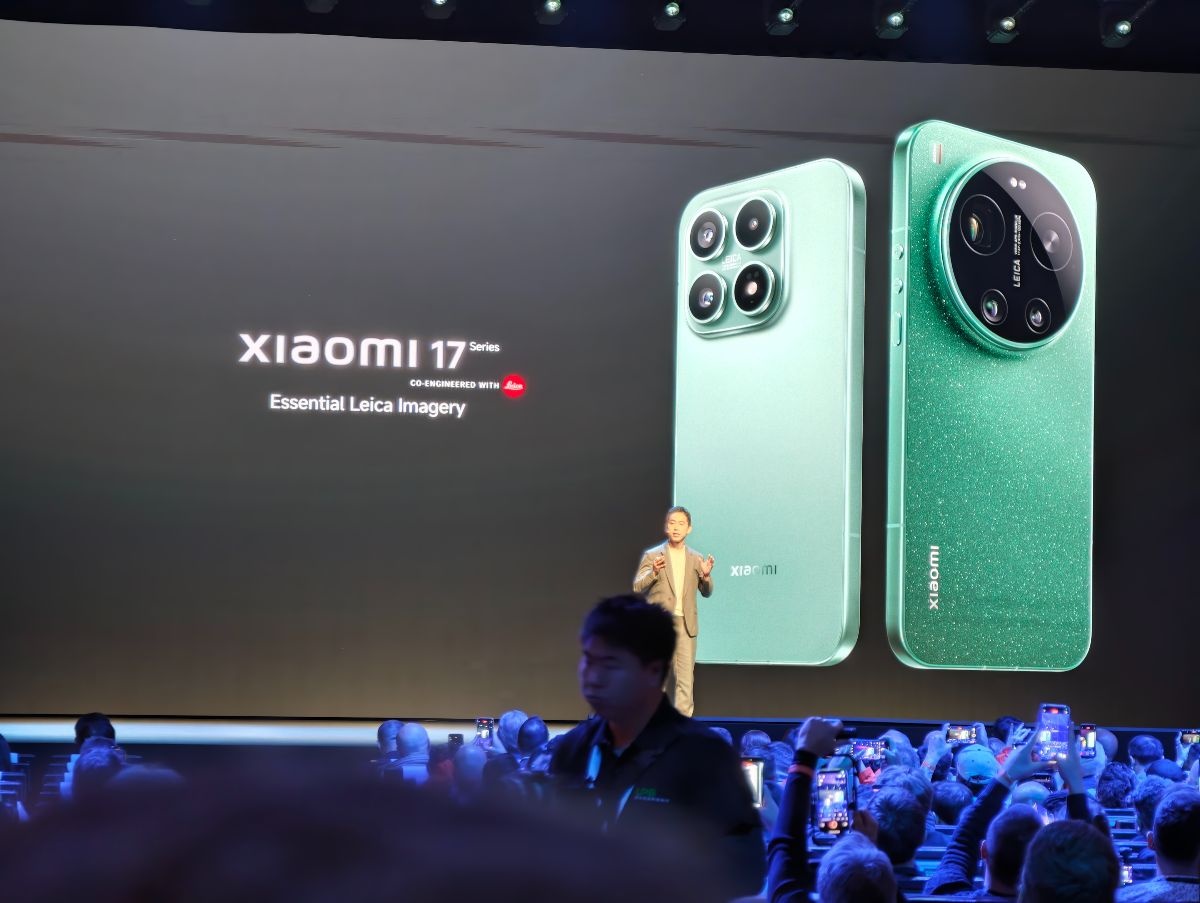 Zdjęcie z premiery telefonu Xiaomi 17