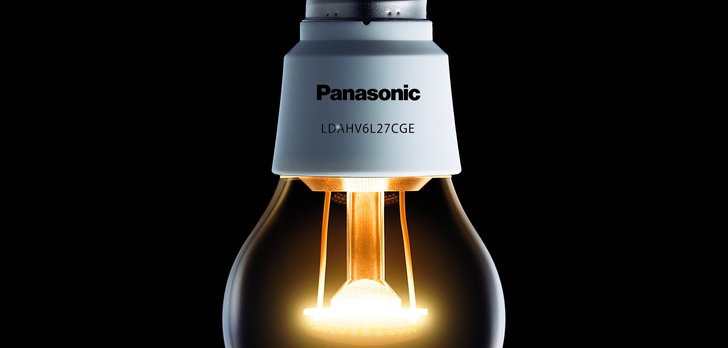 Panasonic wprowadza na europejski rynek żarówkę LED „Nostalgic Clear”