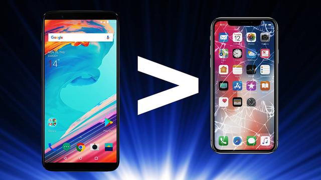 OnePlus 5T Wydajniejszy od iPhone X!