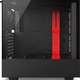 Nzxt H500i, okno, czarno czerwony (CA-H500W-BR)