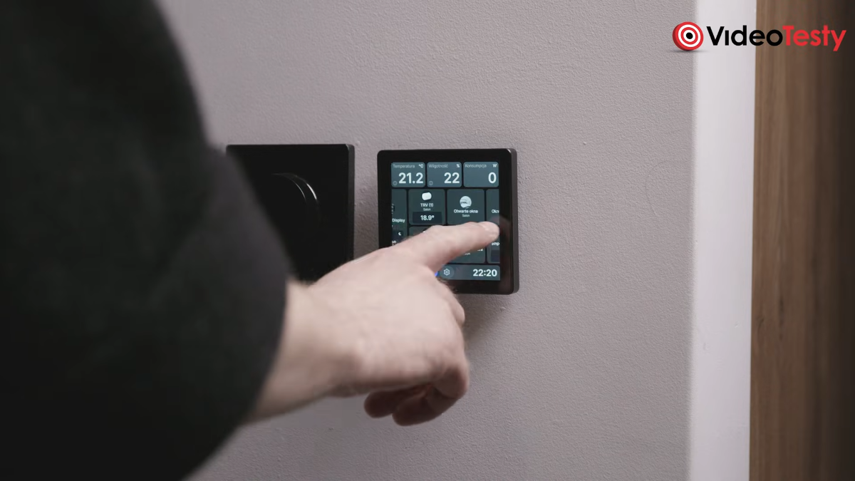 Sterowanie ekosystemem Shelly przy pomocy wyświetlacza