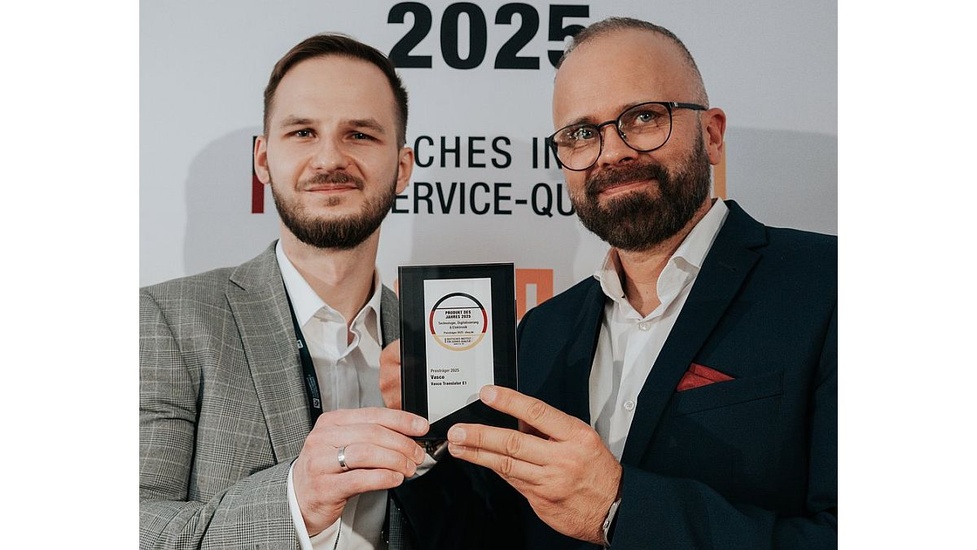 Słuchawki tłumaczące Vasco Translator E1 zdobyły tytuł „Produkt Roku”