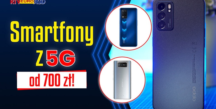 Smartfon z 5G za 699 zł?! Takie są przeceny na smartfony w RTV Euro AGD