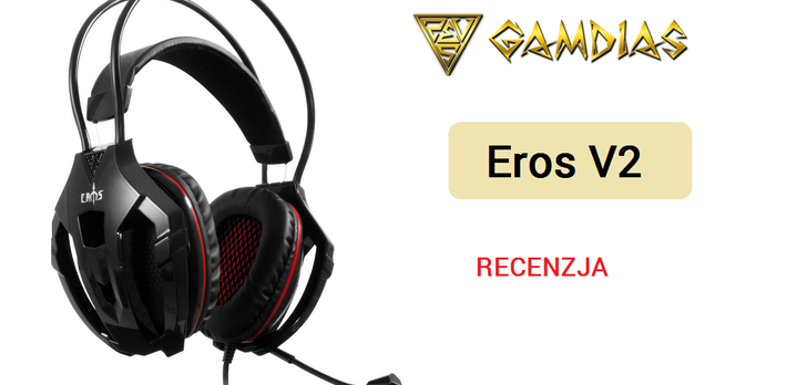 Gamdias Eros V2 - Wygodne Słuchawki z Wirtualnym Dźwiękiem 7.1