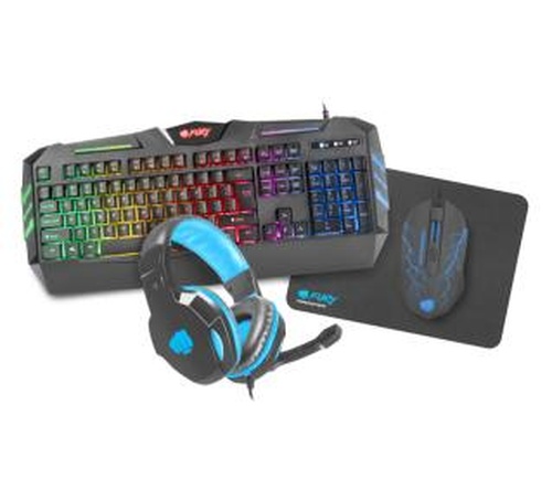 Natec Zestaw dla graczy 4 w 1 Fury Thunderstreak 2.0 + + +