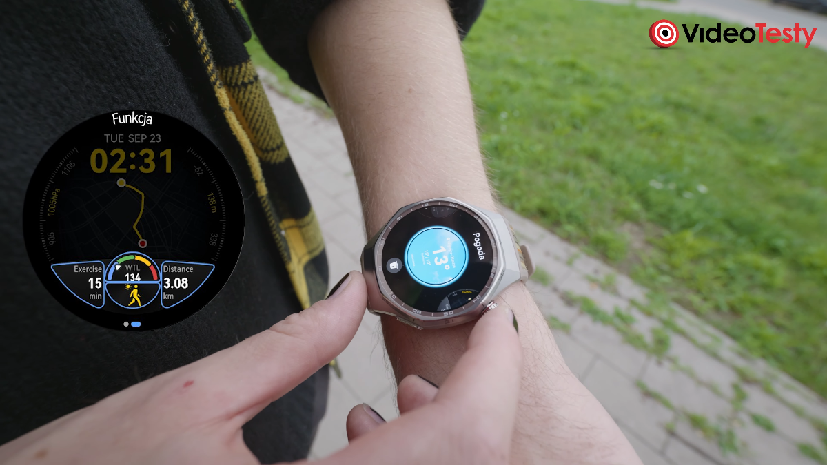 Ustawianie zmiennych ekranów w Huawei Watch GT 6 Pro Safari