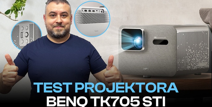 BenQ TK705STi - projektor dla kibica i całej rodziny