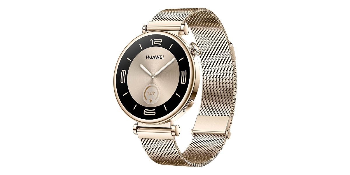 smartwatch dla pań na święta Huawei Watch GT 4 Elegant 41 mm złoty