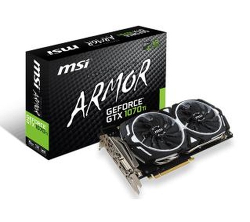 MSI GeForce GTX 1070 Ti ARMOR 8GB DDR5 256bit